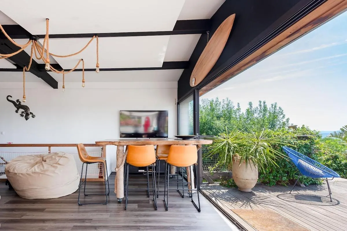 Villa 3 Chambres, Vue Mer, Premiere Ligne, Piscine, Plage A Pieds Hyeres 0*,